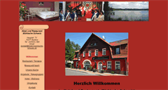 Desktop Screenshot of hotel-maerkische-schweiz.de